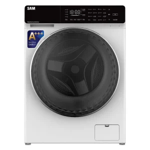 ماشین لباسشویی سام الکترونیک اتومات 9KG مدل DD-P1485/W سفید سام